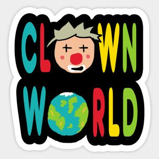 Clown World Sticker